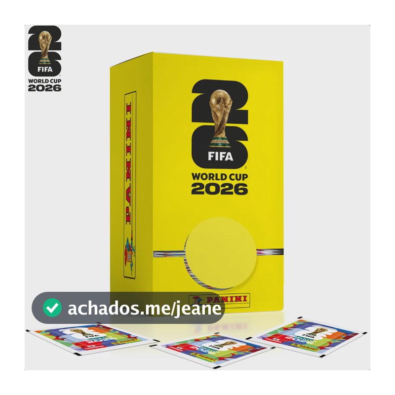 Kit 700 Figurinhas Do Álbum Copa Mundo 2026 - 100 Envelopes