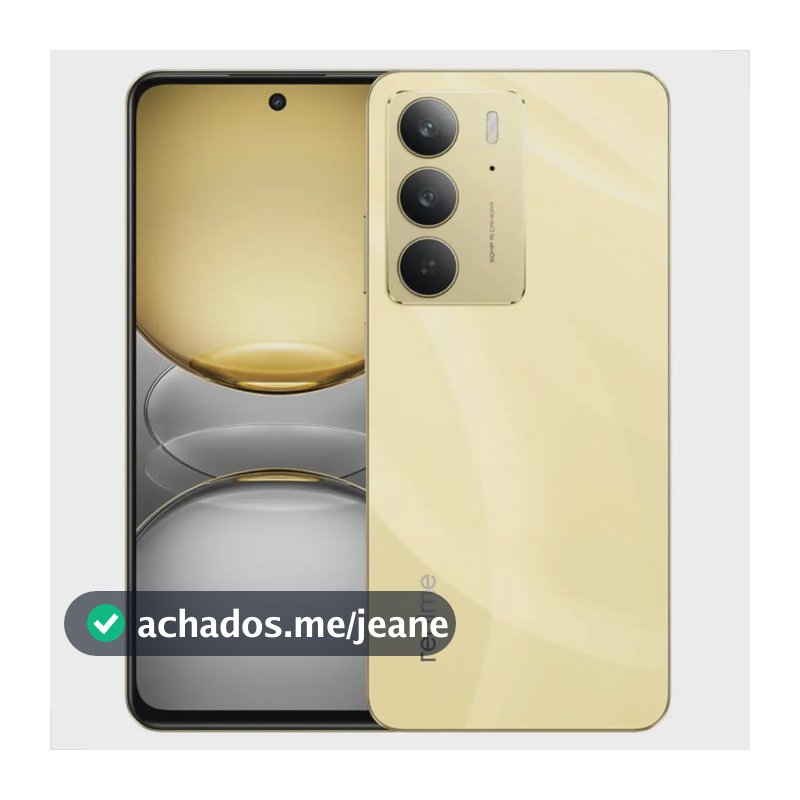 Celular Realme C75 Dual Sim 128 Gb 8 Gb Ram Smartphone Dourado