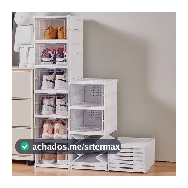 Sapateira Organizador Sapatos Empilhável Vertical 6 Andares