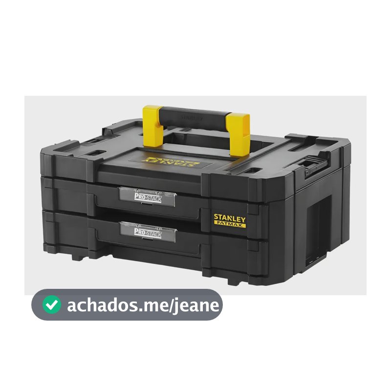 Caixa Ferramentas Stanley Gavetas Duplas Fmst 1-71969 Fatmax Preto