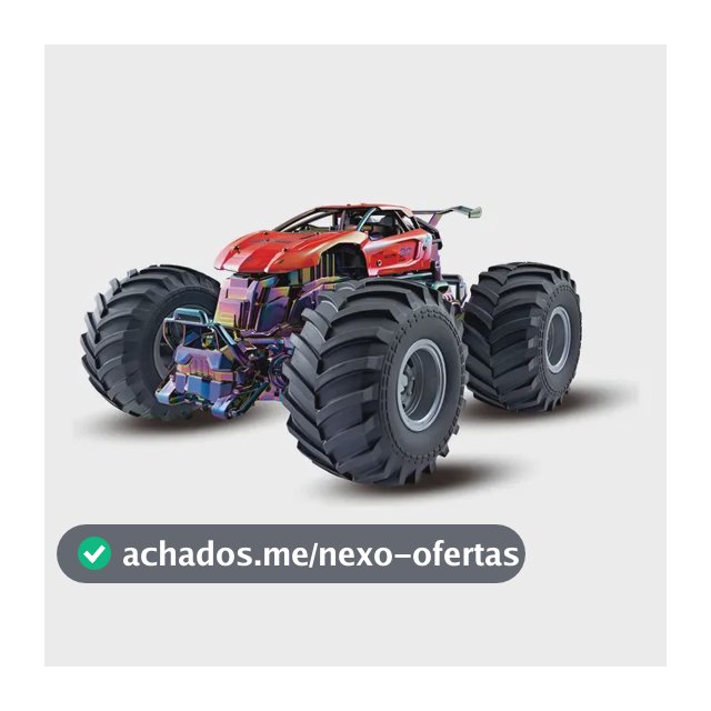 Carrinho Controle Remoto Com Rodas 4x4 Vermelho Maxi Toys