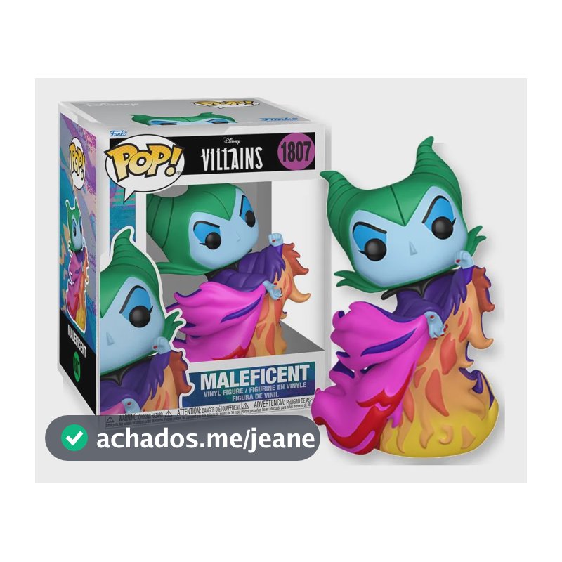 Boneco Funko Pop! Premium A Bela Adormecida Malévola Degrade