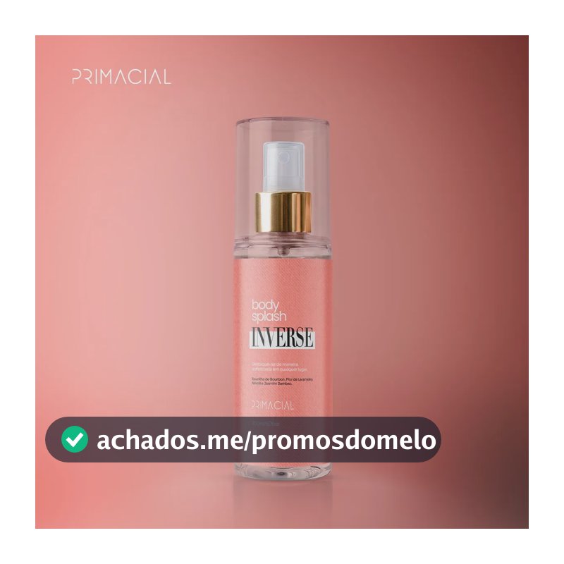 BODY SPLASH FEMININO INVERSE 200ML - PRIMACIAL PERFUME FLORAL