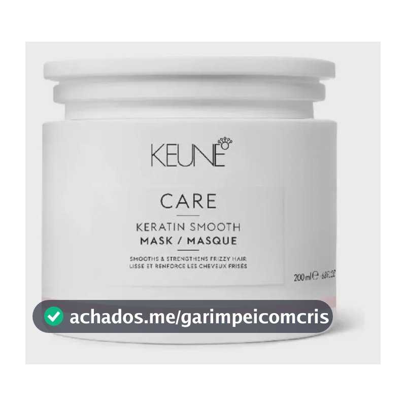 Mascara Keune Care Keratin Smooth 200ml