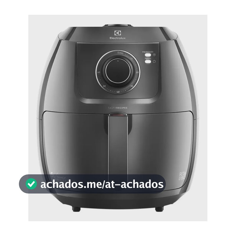 Fritadeira Air Fryer Electrolux Eaf50 - 5 Litros, Grafite