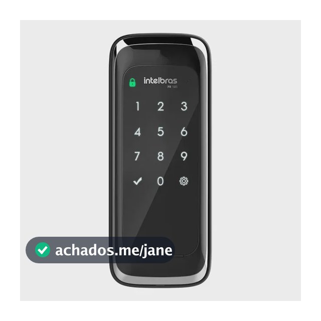 Fechadura Digital De Sobrepor Intelbras Fr 101