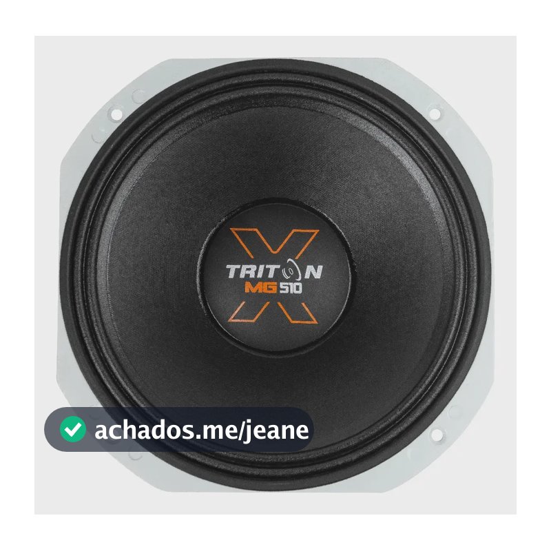 Alto falante triton mg510x 10 500w 6 som automotivo cor preto