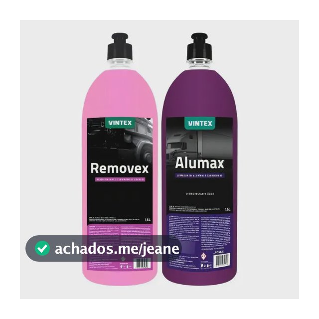 Kit Limpeza Automotiva Vonixx Removex Alumax 1,5l