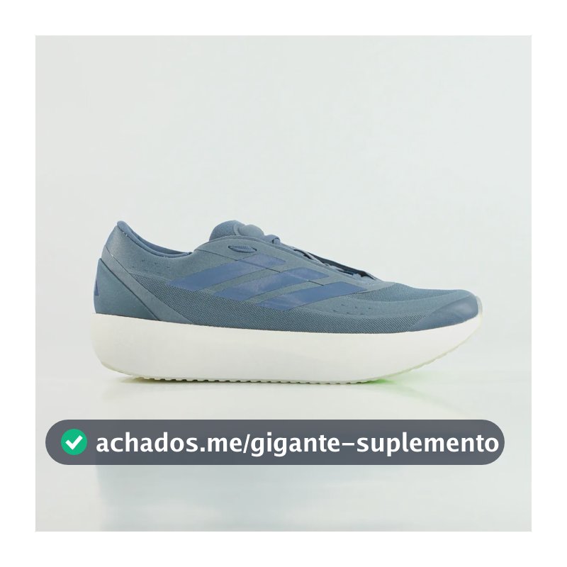Tênis adidas Zenboost Masculino Boost Corrida Cabedal Têxtil Cinza 42 Br