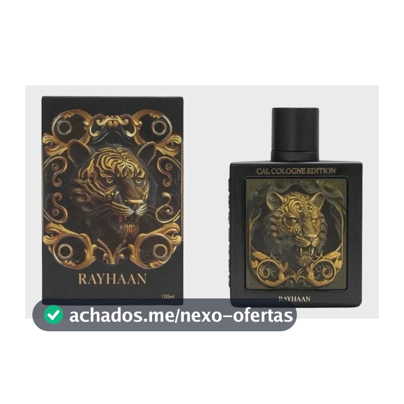 Perfume Rayhaan Tigre Masculino EDP 100ml