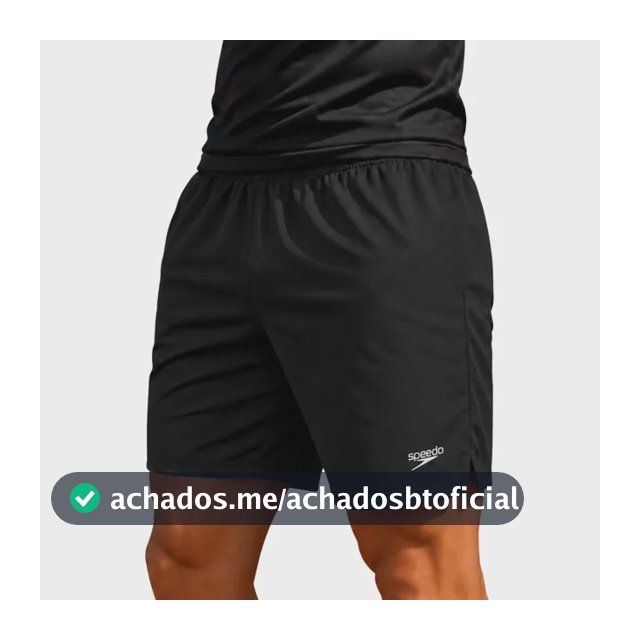 Bermuda Masculina Academia Speedo Short Dry Fast