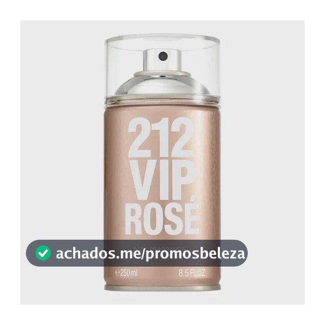 Carolina Herrera 212 Vip Rosé - Body Spray Feminino 250ml Única