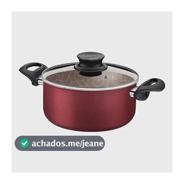 Caçarola Tramontina Antiaderente N20 Paris Starflon Max 2,9l Cor Vermelho