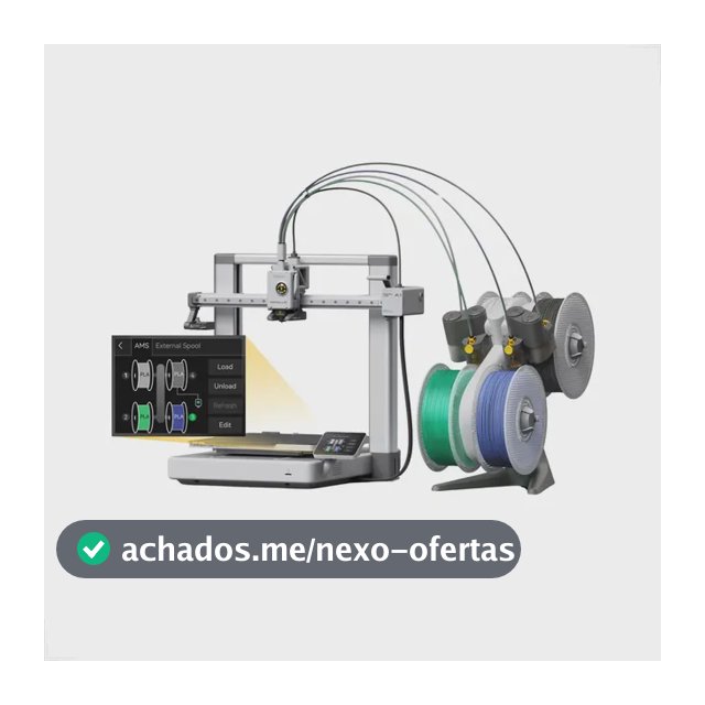 Impressora 3d Bambu Lab A1 Combo Ams Lite Impressão 4 Cores Cor Prateado