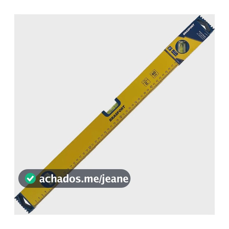 Nivel Base Magnetica Brasfort Aluminio Tubular 24'' 600mm
