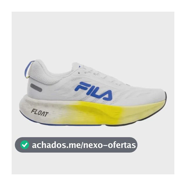 Tênis Fila Float Maxxi 2 - Branco/limao/azul Royal