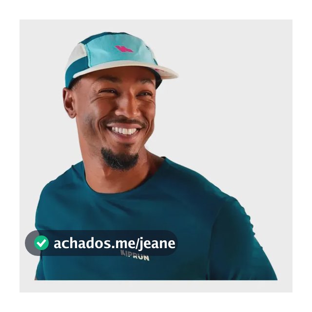 Boné Unissex De Corrida Running Kiprun Azul Tamanho Único