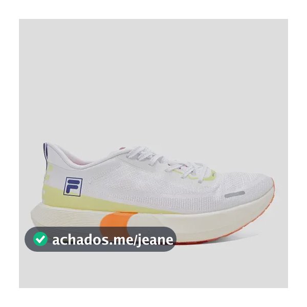 Tenis Fila Kr7 Pro  Com Placa Carbono Corrida Maratona Branco Lisa 43 Br