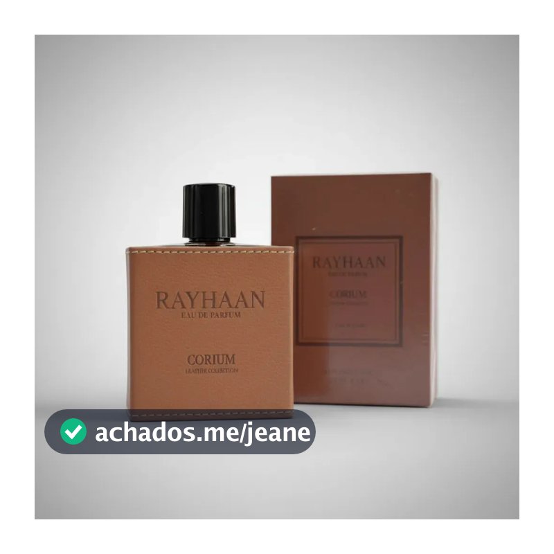 Perfume Rayhaan Corium for Him Eau de Parfum Amadeirado 100ml