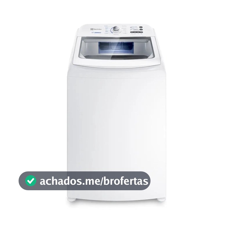 Máquina de Lavar 17kg Electrolux Essential Care com Cesto Inox, Jet&Clean e Ultra Filter LED17