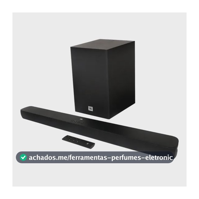 Soundbar JBL Bar 2.1 Canais Com Subwoofer e Bluetooth