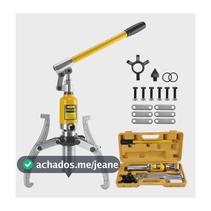 Saca Polia E Rolamento Hidraulico 3 Garras 5 Toneladas