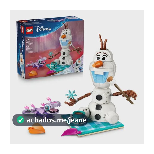 LEGO® | Piquenique divertido Disney Frozen de Olaf e Bruni 43287