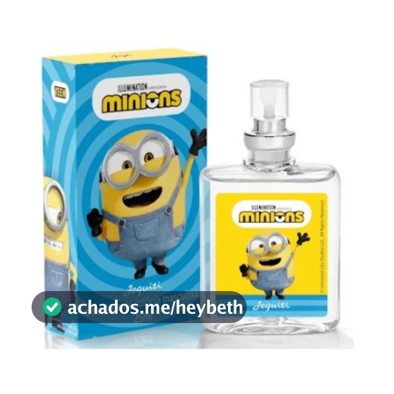 Perfume Infantil Menino Jequiti Minions 25ml