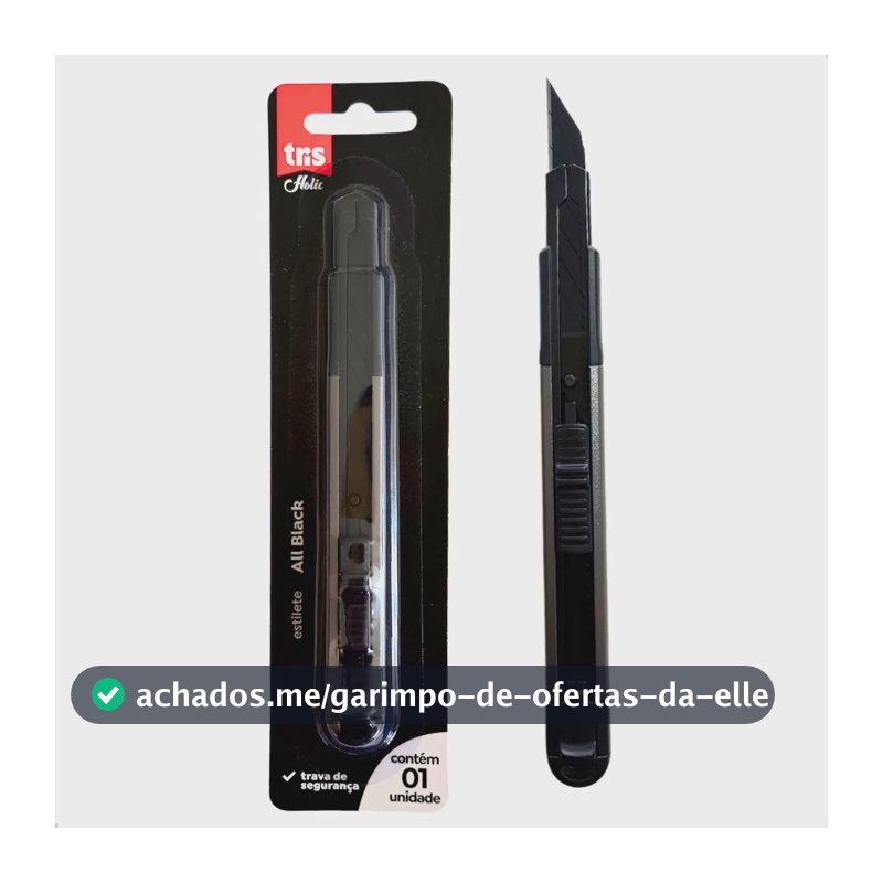Estilete 30 Graus Lamina 9mm Profissional Envelopamento 30°