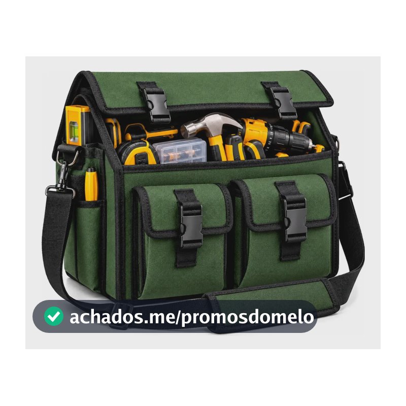 Bolsa Para Ferramentas De Lona Grossa Para Furadeira Resistente
