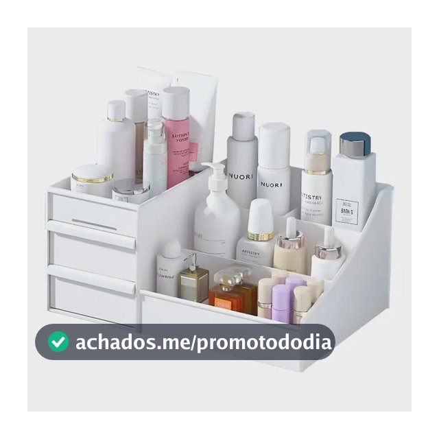Organizador De Maquiagens Perfumes Cosméticos Grande Lindo