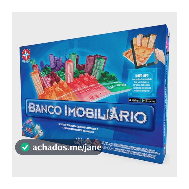 Jogo Banco Imobiliário Grande Estrela em português