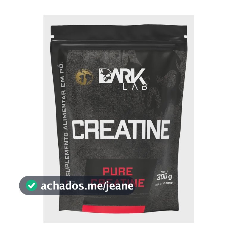 Creatina 300g Monohidratada Dark Lab Refil