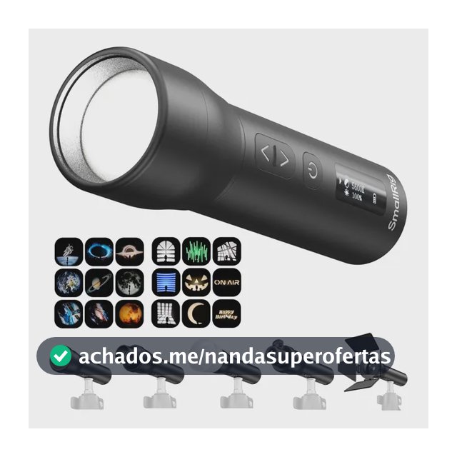 Lanterna Led Fotográfica Portátil Smallrig Rf 05b