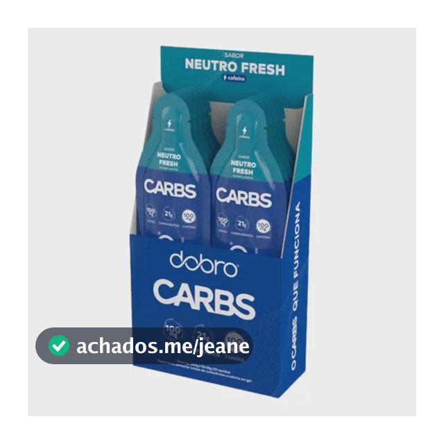 Carbs Gel Dobro Sabor Neutro Fresh Com Cafeína
