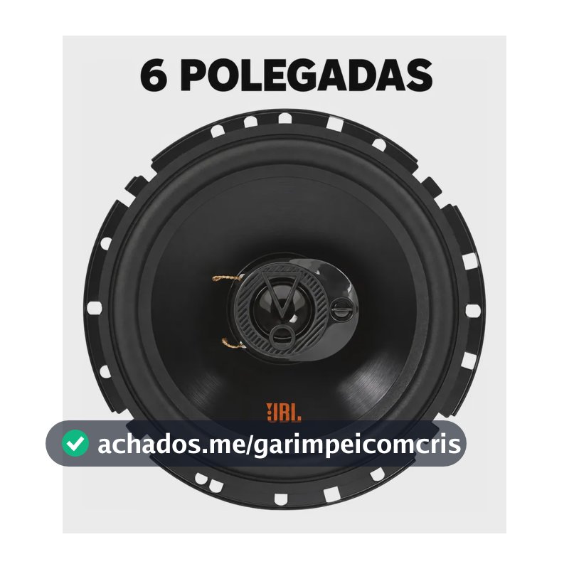 Alto Falante Jbl Triaxial 6trfx55 Flex4 110w Totais Cor Preto