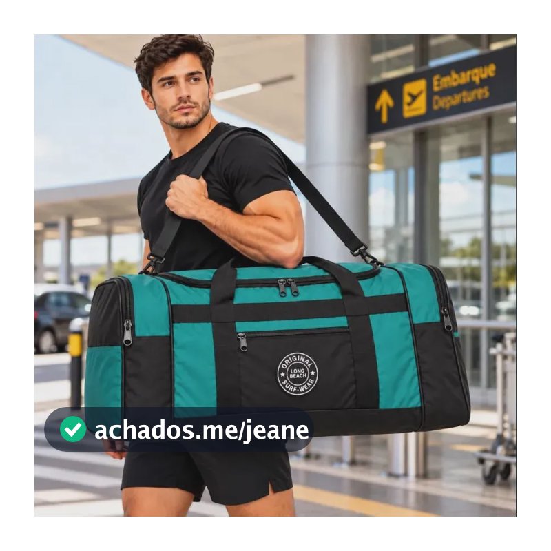 Bolsa de Viagem Yin's GG Extra Grande 86L Poliéster Dobrável
