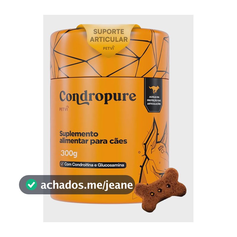 Suplemento Para Cães Condropure Condroitina E Glucosamina