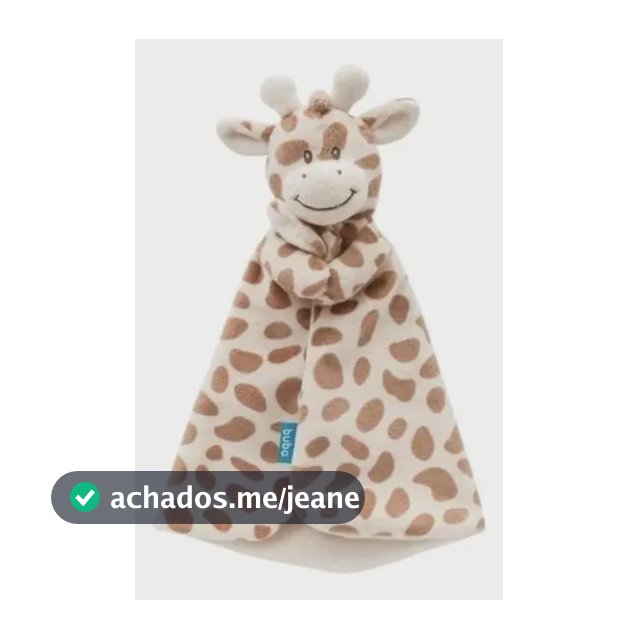 Naninha de Girafinha Buba Hipoalergênica para Bebê