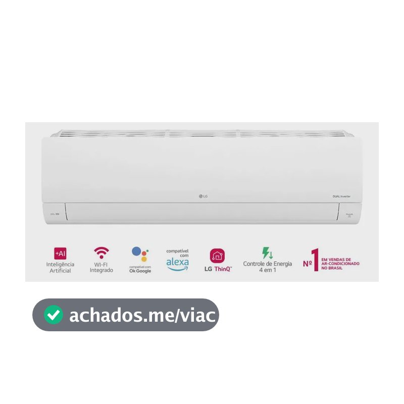 Ar-condicionado Hw LG Dual Inverter +ai Voice 12k R32 Fr 220 Branco