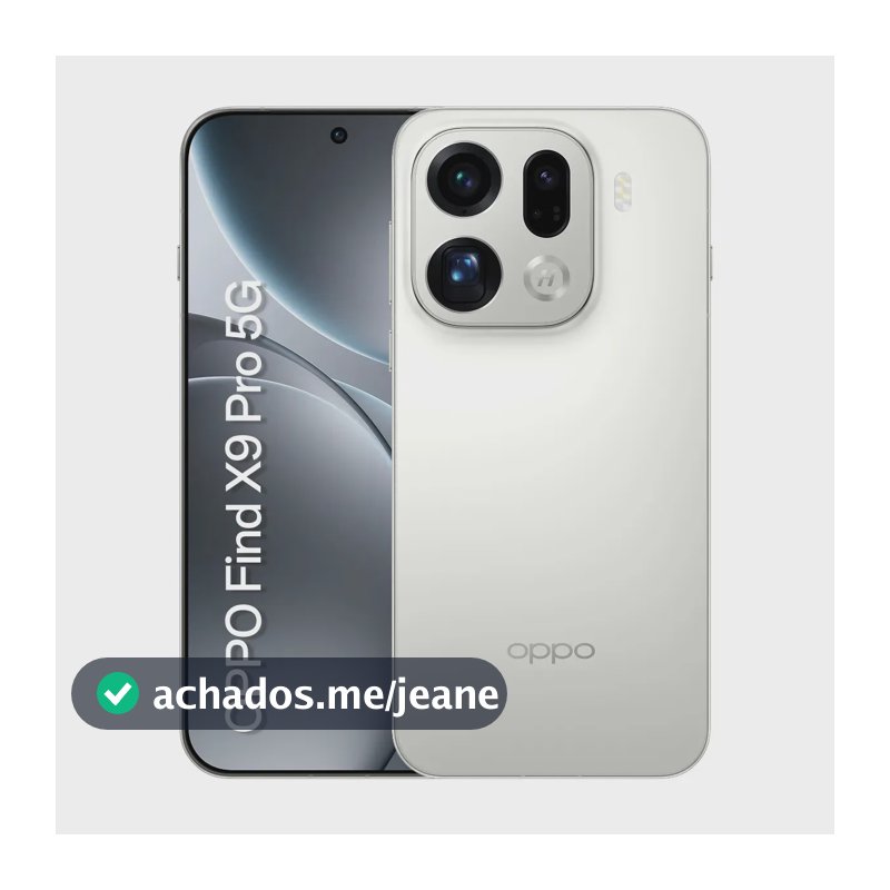 Smartphone Oppo Find X9 Pro 5g 512gb 16gb Ram Branco