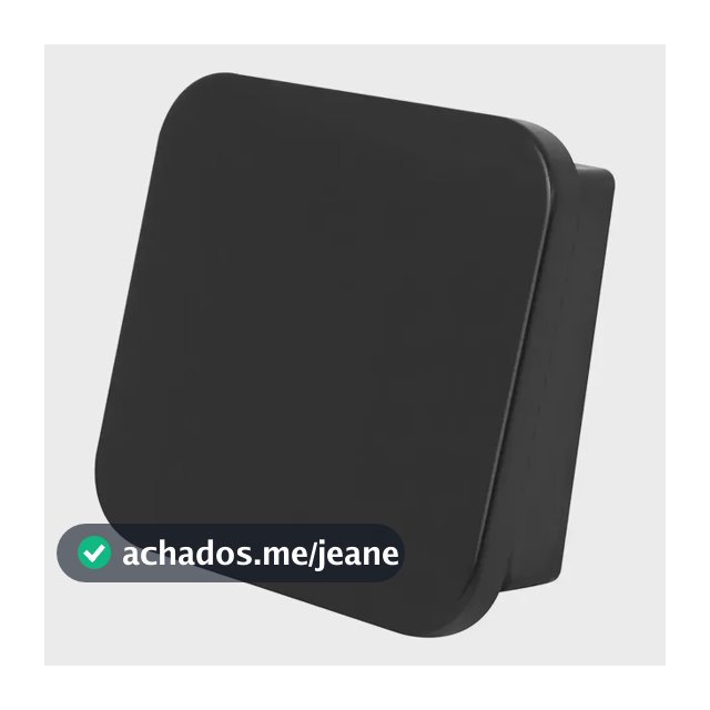 Acabamento Válvula Descarga Preto Deca Docol Hydra Slim Abs