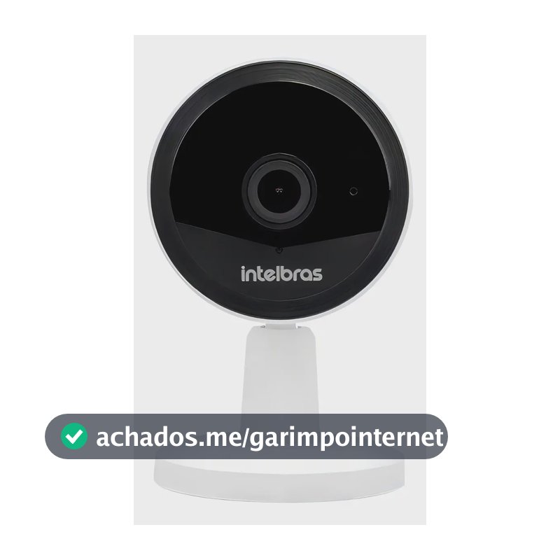 Câmera IP Intelbras IM1 2MP Full HD Wi-Fi Áudio Bidirecional
