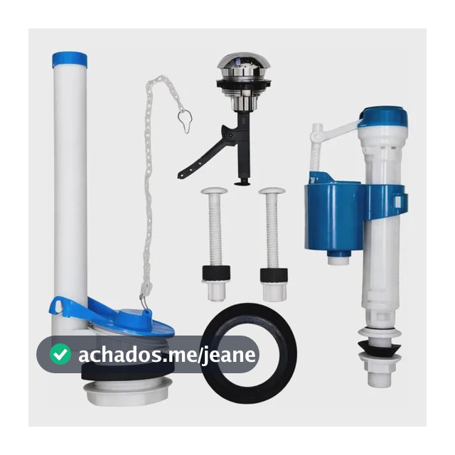 Kit Mecanismo Caixa Acoplada Universal Acionamento Superior
