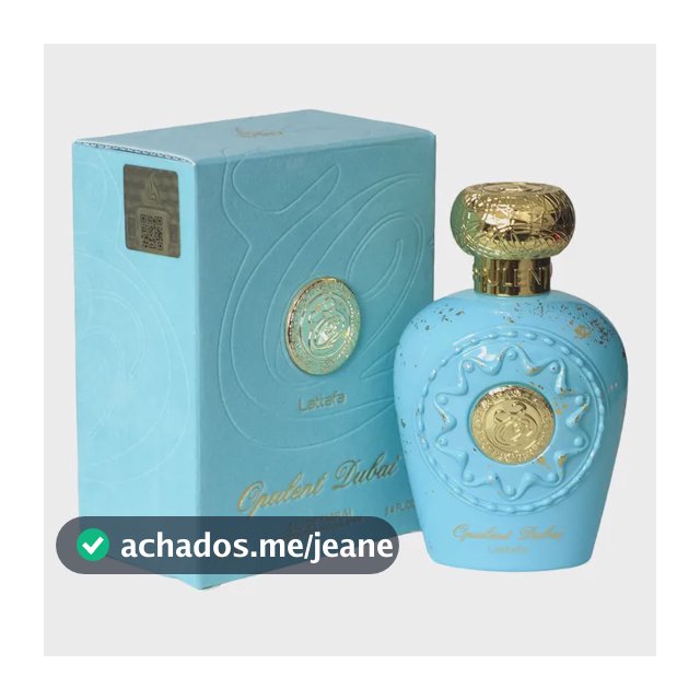 Perfume Árabe - Lattafa Opulent Dubai Edp 100ml