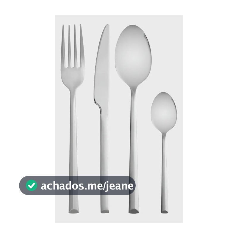 Faqueiro 16 Peças Oslo Aço Inox Wolff com Caixa Presenteável – Faqueiro 04 Pessoas