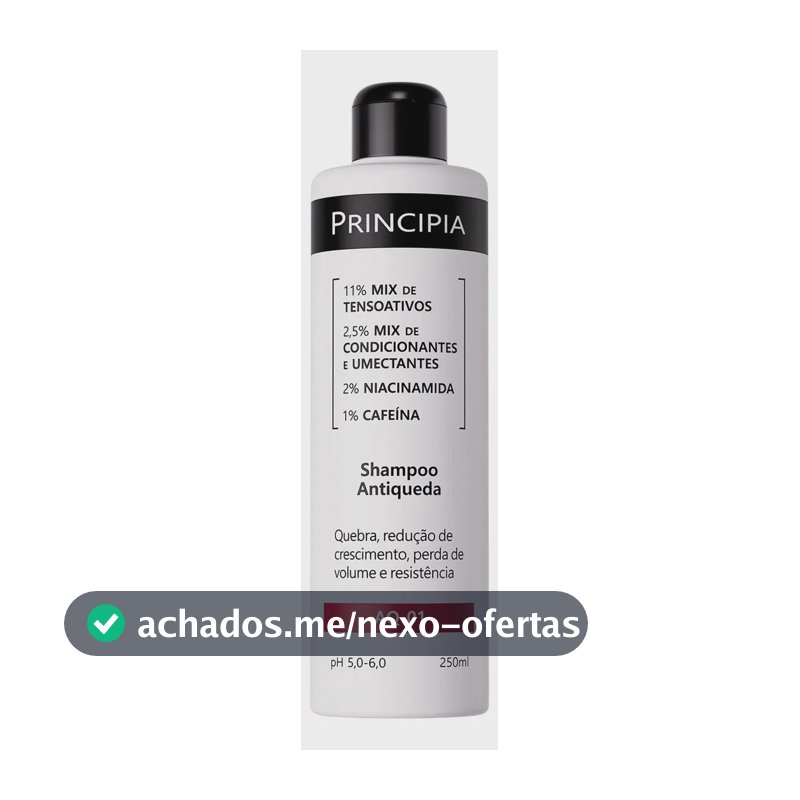 Shampoo Antiqueda Aq-01 250ml Principia