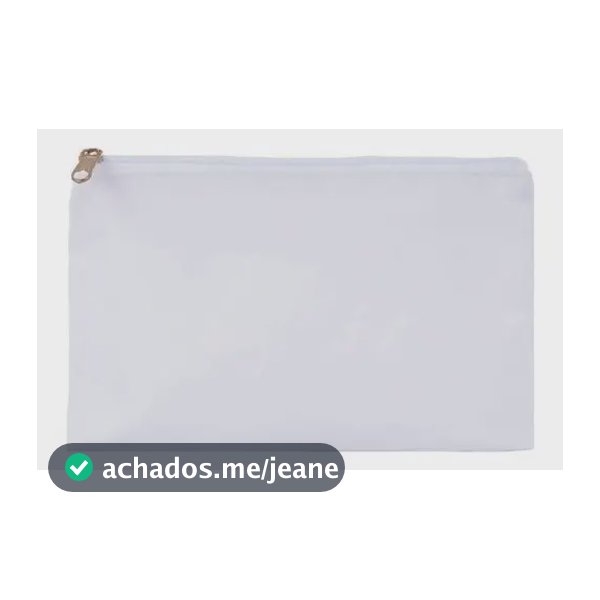 10 Nécessaire 30x25cm Córdoba Branco P/sublimação Branco