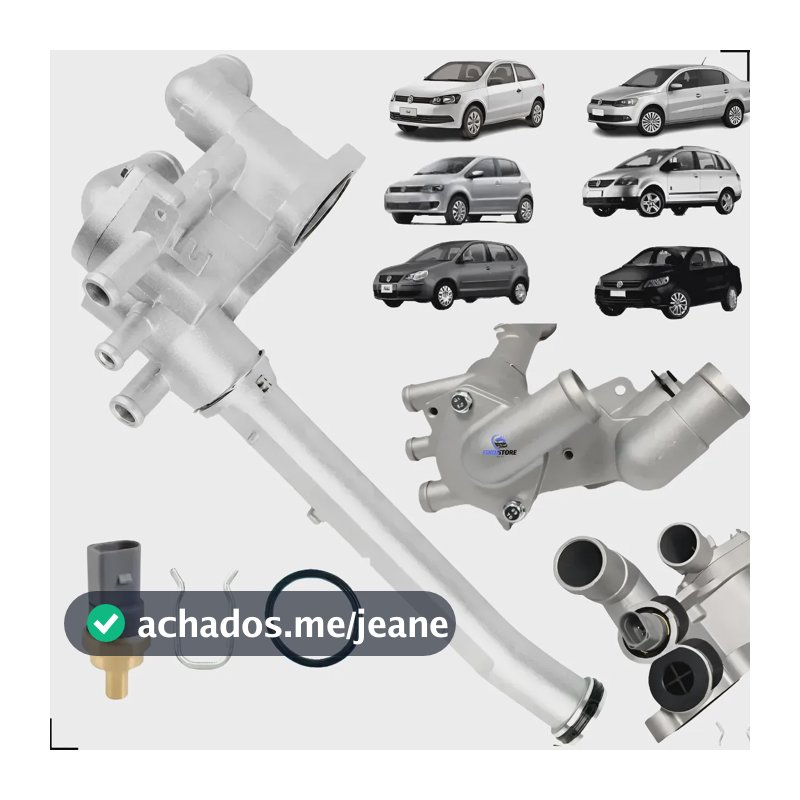 Cavalete Válvula Termostática Completa Aluminio Gol G5 Flex