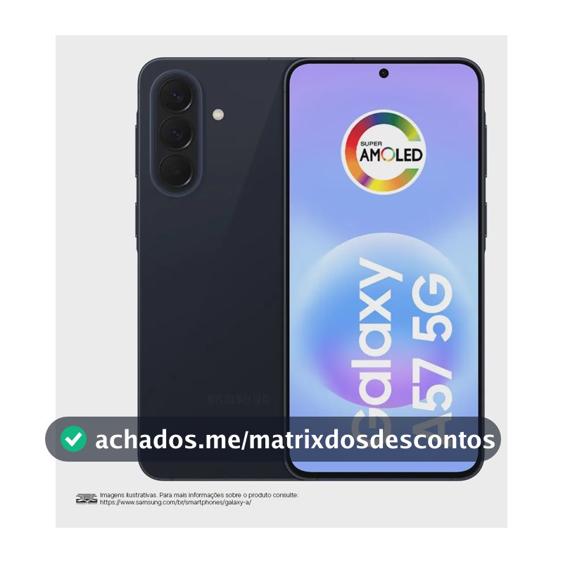 Celular Samsung Galaxy A57 5G 128GB, 8GB RAM, Recursos AI